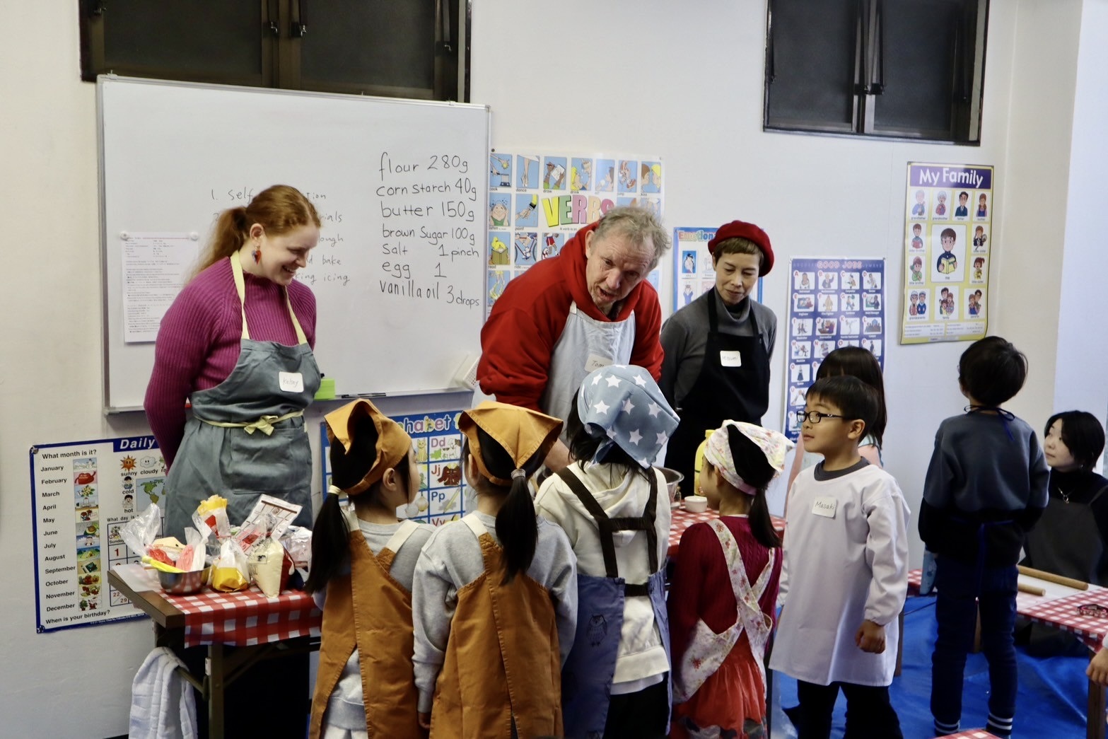 英語でクッキング！